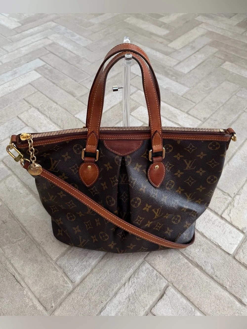 Louis Vuitton Palermo PM Monogram Canvas 2 Way Tote Shoulder Bag